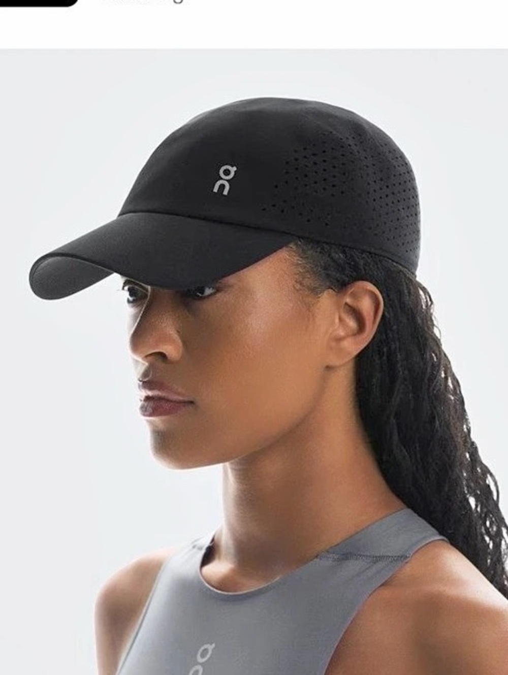 On Hat Cap Strap Back Black Lightweight
5 Panel Running On Cloud Logo Quick
Dry